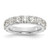 14k White Gold 2 carat Lab Grown Diamond VS/SI+ G+ Complete Wedding Band - RM-706B0FE9-6680