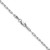 14k White Gold 2.1mm Solid Beveled Paperclip Chain - PE-7925508F-9143