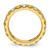 14k 1 1/5 carat Lab Grown Diamond VS/SI+ G+ and Lab Created Yellow Sapphire Size 8 Eternity Band