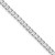 14k White Gold 2.2mm Flat Beveled Curb Chain - WF-99D99AE0-8090