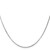 14K White Gold 20 inch .9mm Curb  with Spring Ring Clasp Pendant Chain