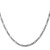 14K White Gold 20 inch 2.75mm Flat Figaro with Lobster Clasp Chain