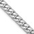 14K White Gold 20 inch 5mm Solid Miami Cuban Link with Lobster Clasp Chain