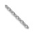 14K White Gold 22 inch 1.8mm Forzantine Cable with Lobster Clasp Chain
