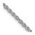 14K White Gold 22 inch 2.1mm Spiga with Lobster Clasp Chain
