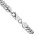 14K White Gold 24 inch 5.5mm Solid Miami Cuban Link with Lobster Clasp Chain