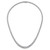 14k White Gold 28 1/2 carat Lab Grown Diamond VS/SI+ G+ Complete Round 18 inch Graduated Tennis Necklace