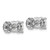 14k White Gold 3 ctw Lab Grown Diamond VS/SI+ G+ Round 4 Prong Heavy Wt. Stud Earrings