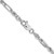 14k White Gold 3.0mm D/C Milano Rope Chain - WM-DBA11AD7-7323