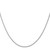 14K White Gold 30 inch 1.5mm Parisian Wheat with Lobster Clasp Chain