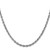 14K White Gold 30 inch 4mm Diamond-cut Rope with Lobster Clasp Chain