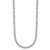14k White Gold 36 carat Lab Grown Diamond VS+ F+ Complete Round 20 inch Straight Tennis Necklace
