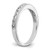 14k White Gold 3mm Filigree Wedding Band - X9-CE9AC4CF-7716