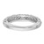 14k White Gold 3mm Filigree Wedding Band - Y3-A0AE3AF1-5170