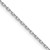 14k White Gold 3mm Semi-solid D/C Open Link Cable Chain - BC-50EE1FC1-2541