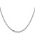 14k White Gold 3mm Semi-solid D/C Open Link Cable Chain - BC-531AD521-8360