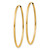 14k 1.5mm Polished Round Endless Hoop Earrings - XY-3BE57622-5594