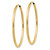14k 1.5mm Polished Round Endless Hoop Earrings - XY-B86F9870-2458