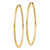 14k 1.5mm Polished Round Endless Hoop Earrings - XY-DFD65734-9788