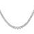 14k White Gold 6 1/2 carat Lab Grown Diamond VS/SI+ G+ Complete Round 16 inch Graduated Tennis Necklace