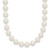 14k White Gold 6-7mm White Near Round Freshwater Cultured Pearl 24 inch Necklace