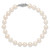 14k White Gold 6-7mm White Near Round Freshwater Cultured Pearl 7.5 inch Bracelet