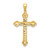14k 1/10ct. Diamond Cross Pendant - PM-B3E41934-9351