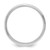 14k White Gold 6mm Heavyweight Comfort Fit Brushed Satin/Polished Milgrain Grooved Edge Wedding Band Size 12 - WB-37EF0B36-2640