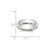 14k White Gold 6mm Lightweight Comfort Fit Wedding Band Size 6
