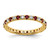 14k 1/2 carat Lab Grown Diamond VS/SI+ G+ and Lab Created Ruby Size 6.5 Eternity Band