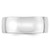 14k White Gold 8mm Lightweight Comfort Fit Wedding Band Size 6