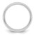 14k White Gold 8mm Standard Weight Comfort Fit Wedding Band Size 9