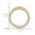 14k 1/2ct. Diamond Circle Chain Slide