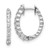 14k White Gold AA Diamond Hinged Hoop Earrings - EM-D74ACABB-6435