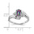 14k White Gold AA Diamond ring - Y2-54C63DED-5072