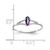 14k White Gold Amethyst Birthstone Ring - XB-3E72506F-5663