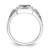 14k White Gold Black and White Diamond Mens Ring - RM-B4AF0292-8535