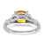 14k White Gold Citrine and Diamond Ring - RM-568CA8D0-1857