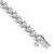14k White Gold Complete 2 carat Diamond Illusion Setting 7 inch Tennis Bracelet - BM-6D9684A6-9422