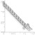 14k White Gold Complete 2 carat Diamond Illusion Setting 7 inch Tennis Bracelet - BM-CC794982-3666