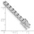 14k White Gold Complete 2 carat Diamond Illusion Setting 7.5 inch Tennis Bracelet