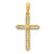 14k 1/4ct. Diamond Cross Pendant - PM-B48D77C7-1873