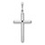 14k White Gold Cross Pendant - K3-54C21B5E-3995
