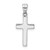 14K White Gold Cross Pendant - K6-16786723-5627