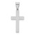 14k White Gold Cross Pendant - XR-9A64359E-1959