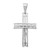 14k White Gold Crucifix Pendant - C2-19FBD6C5-5629
