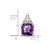 14k White Gold Cushion Amethyst and Diamond Pendant - PM-A0EEAF00-1081