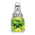 14k White Gold Cushion Peridot and Diamond Pendant - PM-87671888-1237