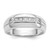 14k White Gold Diamond 5-stone Mens Ring - RM-E5CFEC2A-5598