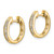 14k 1/5 carat Lab Grown Diamond VS/SI+ G+ Complete Hinged Hoop Earrings - EM-D9DA8EB9-4614